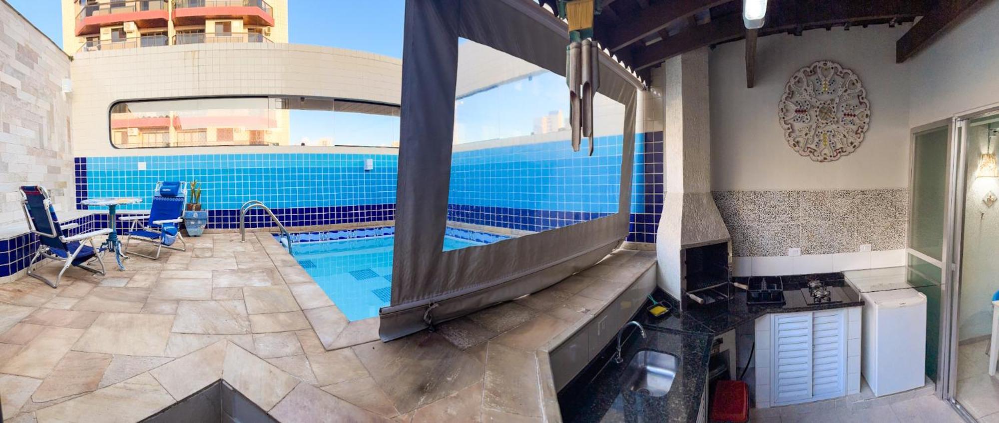 Cobertura 51 De 3 Quartos Com Piscina E Churrasqueira Privativa Guaruja Exterior photo